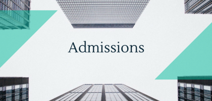 Procédure d'admission pour la rentrée 2018
