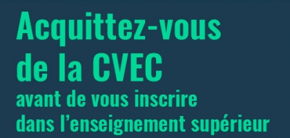 La Contribution de Vie Étudiante et de Campus (CVEC)