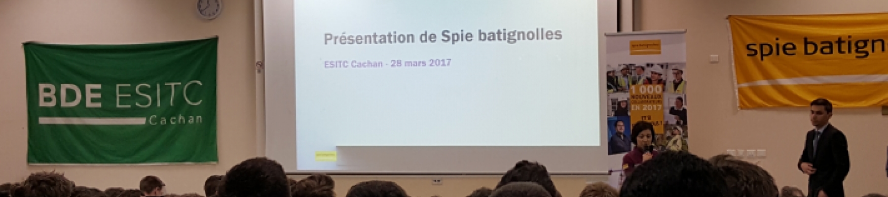 SPIE BATIGNOLLES à L'ESITC Cachan!