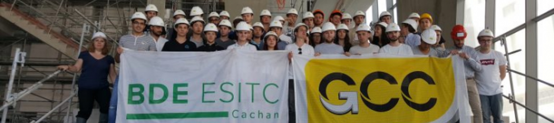 Des étudiants de l'ESITC Cachan en visite avec GCC